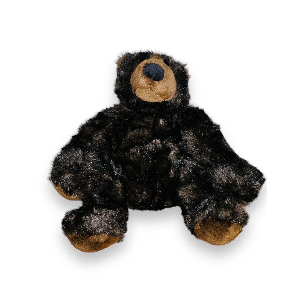 Build A Bear Black and Brown Grizzly Bear Retired BABW